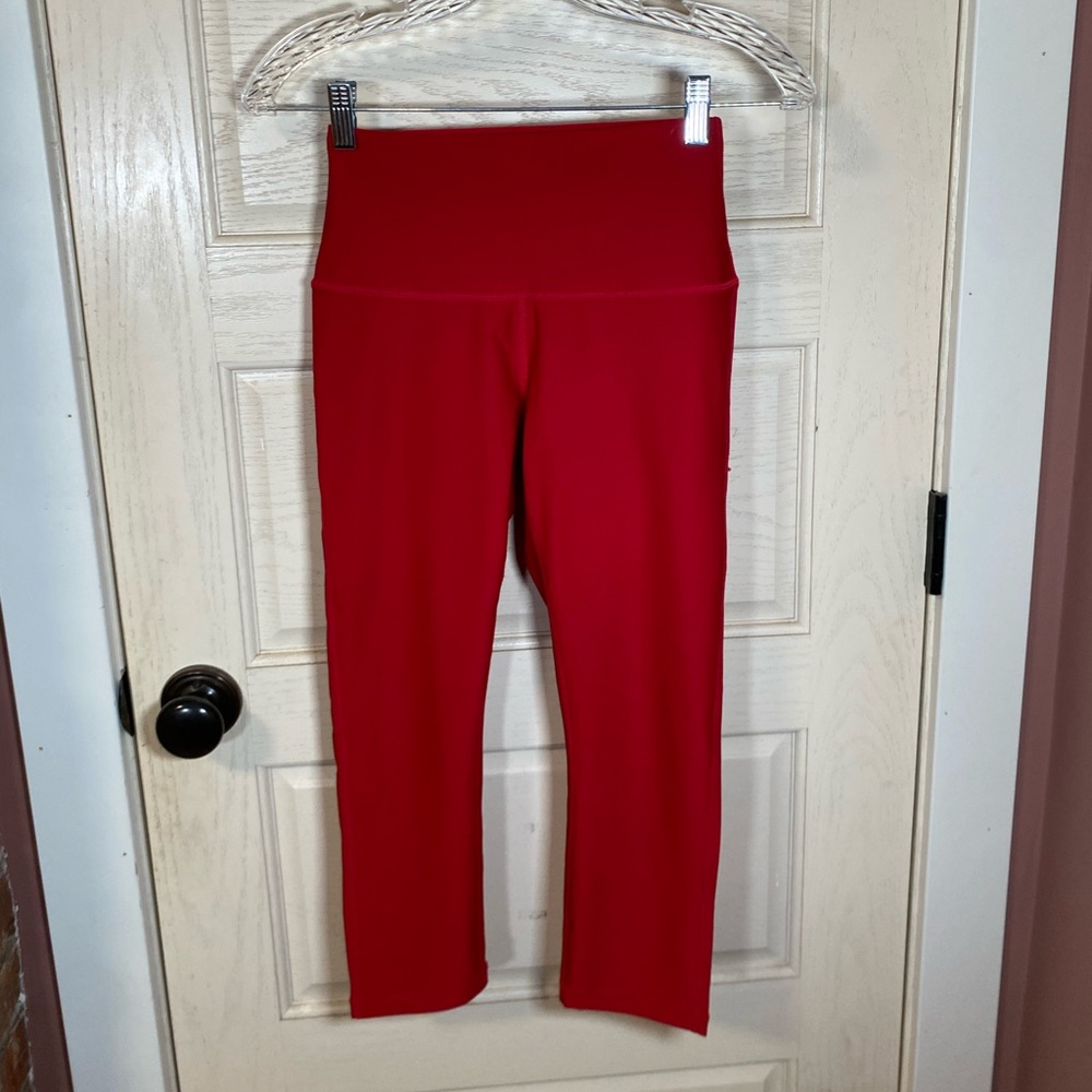 Tesla Red Leggings